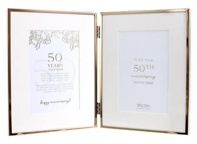 50th Anniversary Double Frame