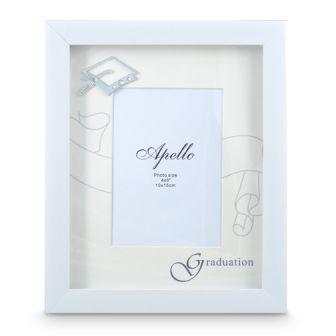 Graduation Frame White