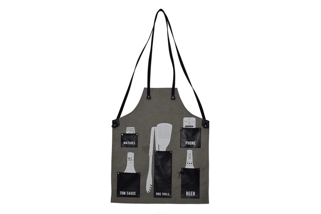 Moana Road BBQ Apron Black