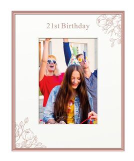21st Birthday Photo Frame