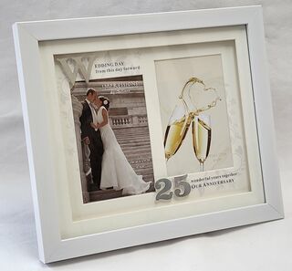 25 Anniversary Photo Frame