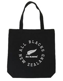 All Blacks Canvas Tote Bag