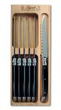 Andre Verdie Laguiole Steak Knife Set Black