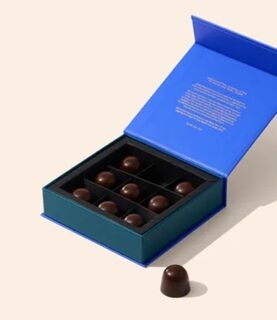 Bennett's 9 Piece Whole Roasted Hazelnut Dark Chocolates