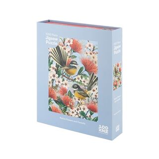 Chatty Fantails Jigsaw Puzzle