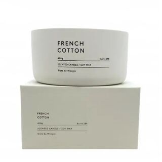 French Cotton Candle 400g