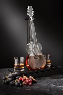 Guitar Whiskey Set