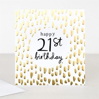 Happy 21st Birthday Card