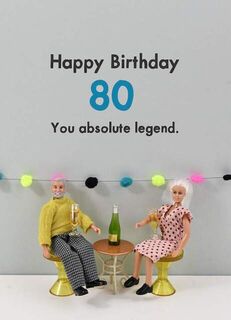 Happy Birthday 80 Legend