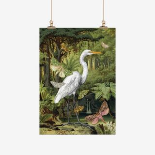 Heron Tea Towel