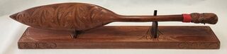 Hoe Waka Paddle on Base Large