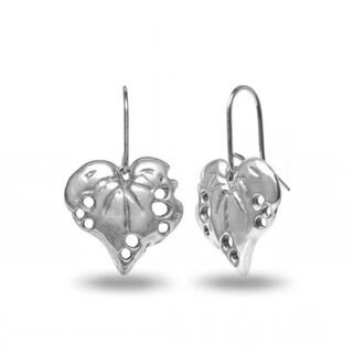 Kawakawa Earrings Sterling Silver