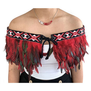 Korowai Cape Red
