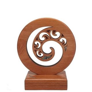 Koru Spiral Round