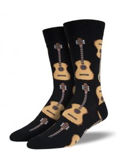 Mens Guitar Socks