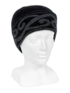 Merino Possum Beanie Aroha Black