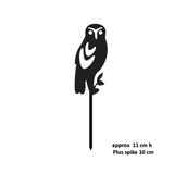 Mini Morepork Garden Stake