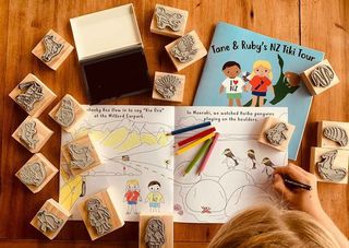 Moana Road Stamp Activity Set