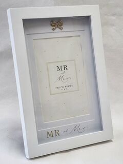 Mr and Mrs Wedding Photo Frame