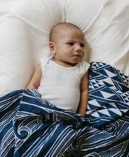 Pepi Wrap Navy Blue Te Ao Marama
