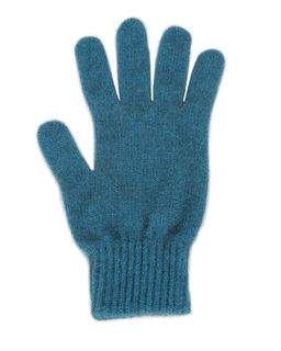 Possum Merino Gloves Teal