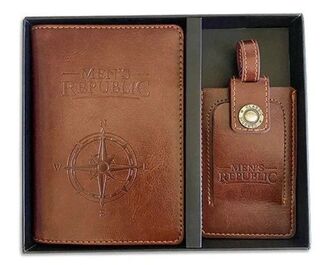 Travel Wallet and Luggage Set