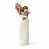 Willow Tree Figurine Adorable You (dark dog)