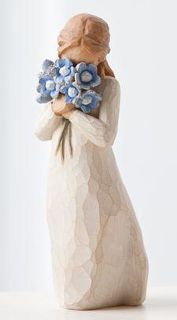 Willow Tree Figurine Forget Me Not