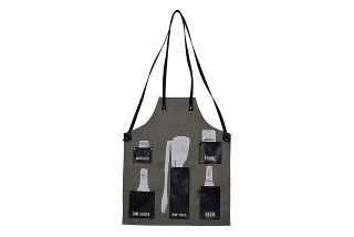 Moana Road BBQ Apron Black