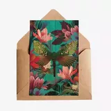 Magnolia & Moth Flox Card