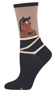Hey Neigh-Bor Horse Socks